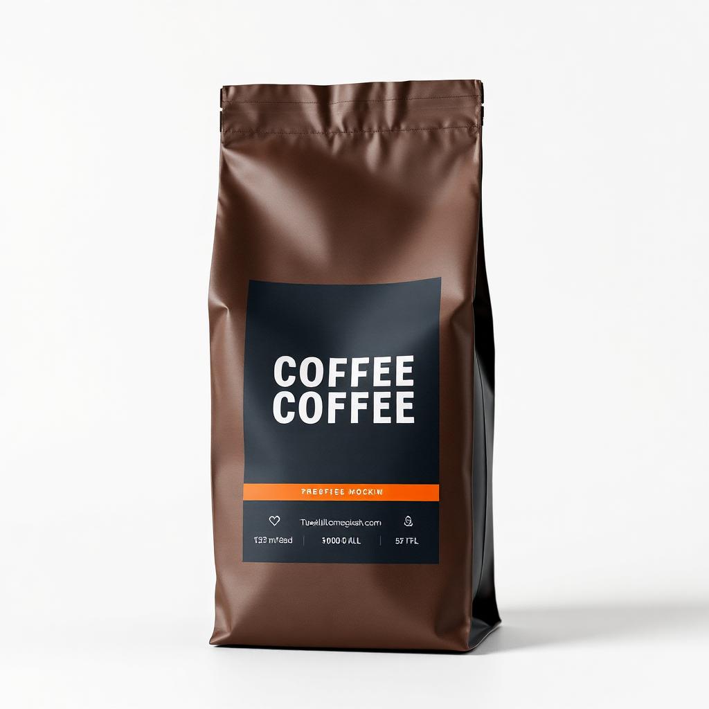 Mockup de etiqueta para Café especial
